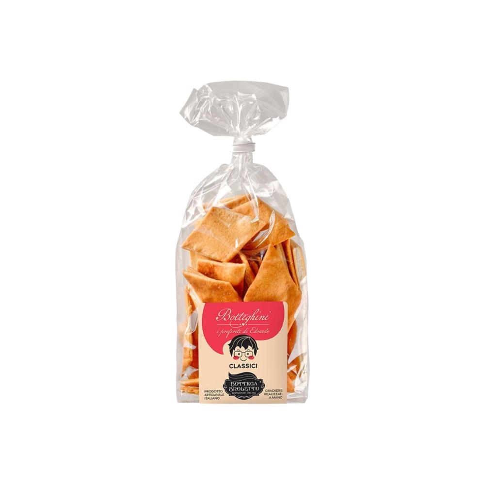 Botteghini Crackers artigianali realizzati a mano Bottega Broletto