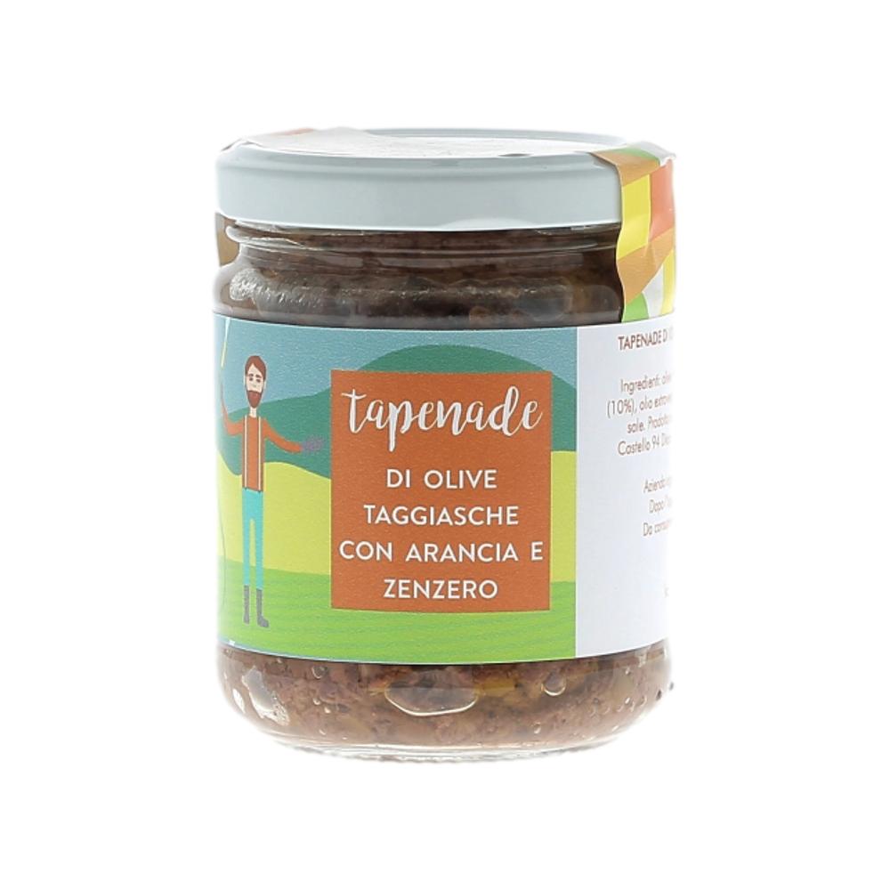 Tapenade aus Taggiasca-Oliven, Orange und Ingwer La Baita &amp; Galleano