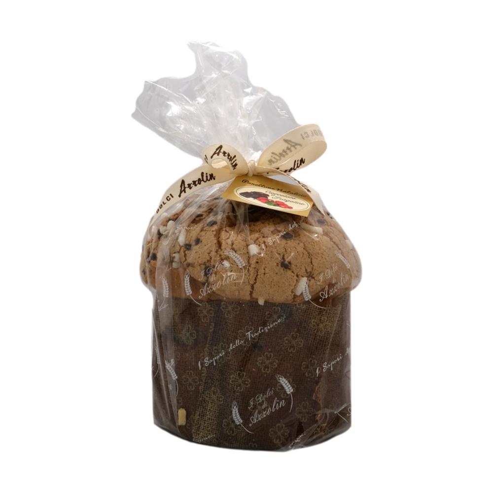 Panettone con cioccolato e fragoline di bosco candite I Dolci di Azzolin - Vettovaglia.com